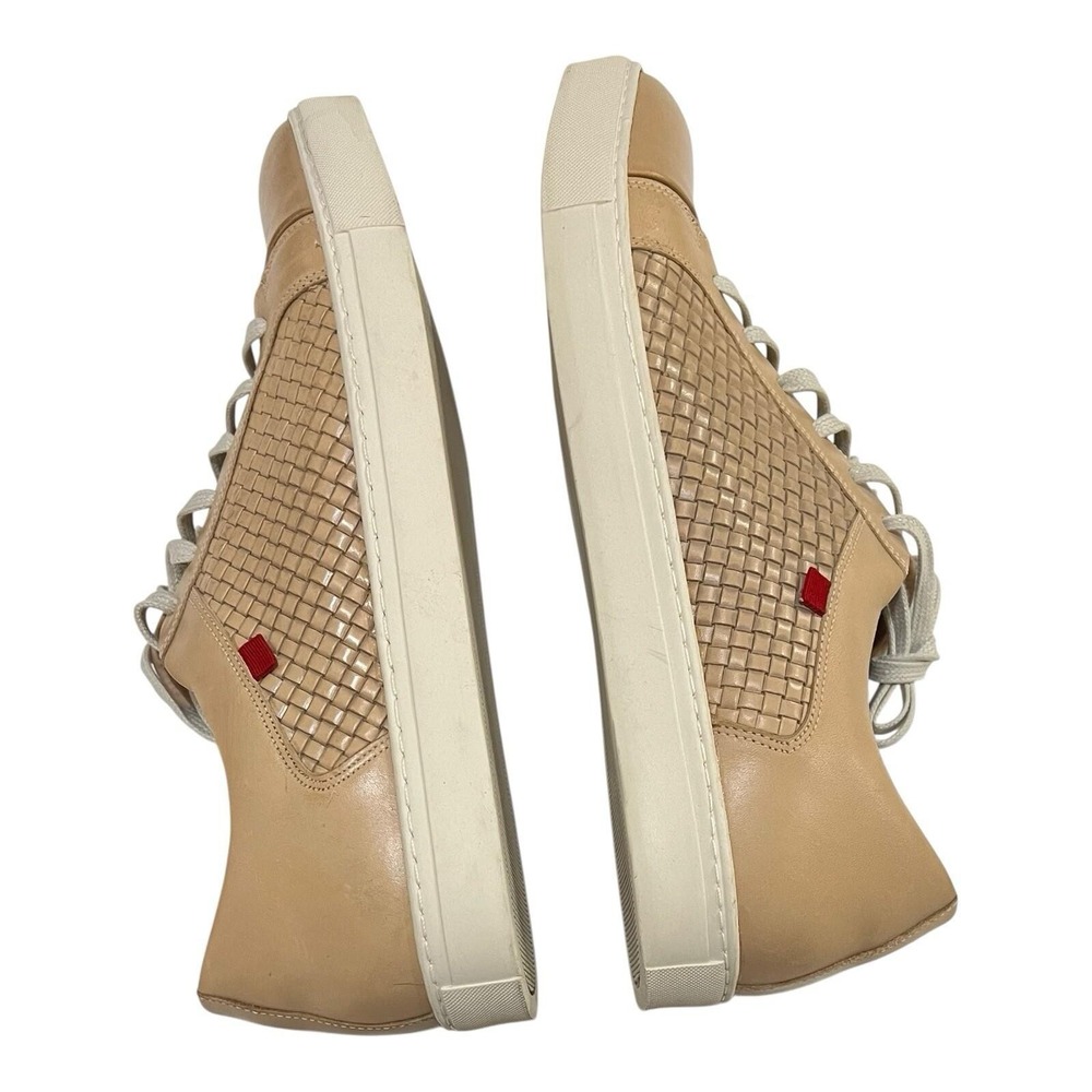 Mens 12 Marc Joseph New York King Street Sneakers Leather Lace-up Shoes - Picture 4 of 8